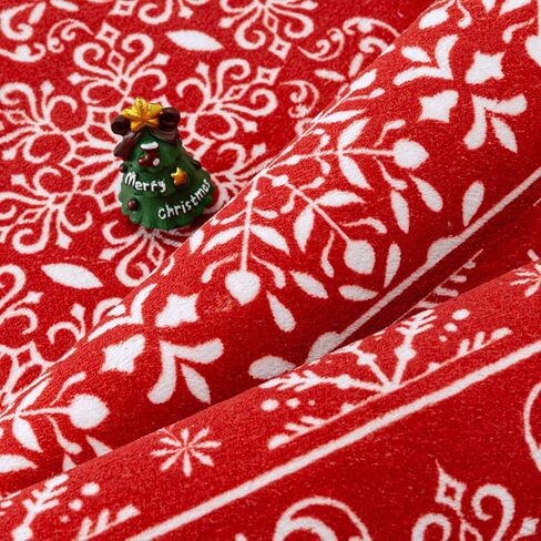 Red Runner Brug 2x8 عيد الميلاد ممر السجاد الثلج الثلجي قابلة للغسل سجاد عيد الميلاد ديكور العطلات in Kuwait