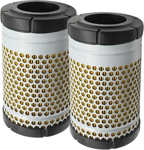 2 PCS WA10428 Air Filter Replacement for Kubota RTV-X1100C RTV-X1120D RTV-X1140R RTV-X900 Utility Vehicle, Replaces WA10428 1G319-11210 1G319-11212 in Saudi Arabia