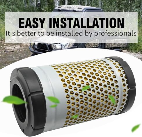 2 PCS WA10428 Air Filter Replacement for Kubota RTV-X1100C RTV-X1120D RTV-X1140R RTV-X900 Utility Vehicle, Replaces WA10428 1G319-11210 1G319-11212 in Saudi Arabia