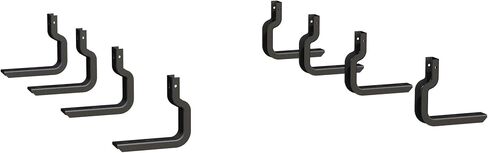 LUVERNE 415078-400922 Grip Step Black Aluminum 78-Inch Truck Running Boards, Select Ford F-150 in Saudi Arabia