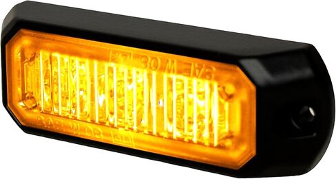 HELLA H22891001 MS3 Mini LED Lighthead، 12/24 VDC، 12 نمط وامض، كهرماني in Saudi Arabia