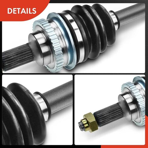 A -Premium CV Axle Roasbly - متوافق مع Suzuki Emply 1995-2000 1.6L ، ناقل الحركة اليدوي - جانب الراكب الأمامي الأيمن ، استبدل# 4410160G21 in Kuwait
