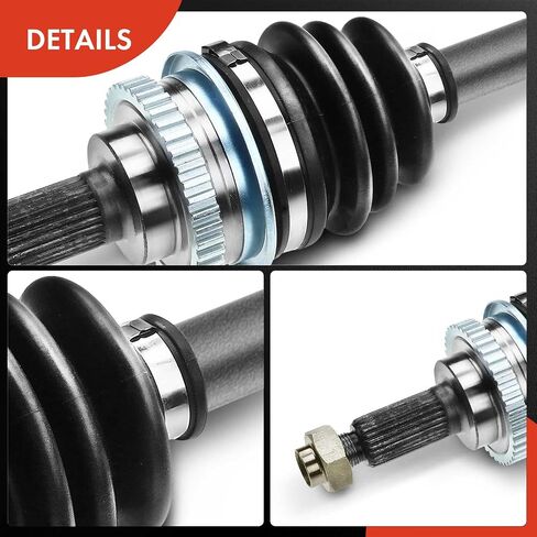 A -Premium CV Axle Roasbly - متوافق مع Suzuki Emply 1995-2000 1.6L ، ناقل الحركة اليدوي - جانب الراكب الأمامي الأيمن ، استبدل# 4410160G21 in Kuwait