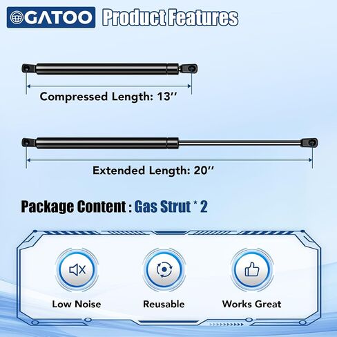Rear Hatch Shocks Struts Lift Gate Supports Tailgate Gas Spring Compatible with 350Z 2003 2004 2005 2006 2007 2008, Replace SG325022 4194(2 Pcs Set) in Saudi Arabia