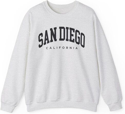San Diego California Adult Unisex Crewneck Sweatshirt in Saudi Arabia
