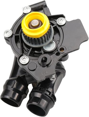 01107 Water Pump w/Back Plate Housing & Thermostat for [2.0 Turbo, 1984cc 121cu], 2009-2018 TT A3 A4 A5 A6 Q3 Q5 (Quattro/Allroad), Jetta Passat CC Eos for Tiguan (Limited) in Saudi Arabia