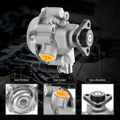OCPTY Power Steering Pump Compatible with 2000 For BMW 323Ci 2000 For BMW 323i 2001-2006 For BMW 325Ci 2001-2005 For BMW 325i 2001-2005 For BMW 330i 553-58945 Power Assist Pump in Saudi Arabia
