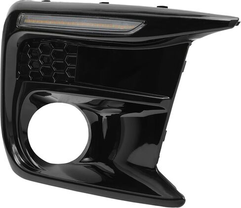 HECASA Fog Light Bezel w/Sequential LED Compatible with 2018-2020 Subaru WRX STI Replacement for 57731VA380 57731VA390 Fog Lamp Trim Cover W/White LED DRL Amber Turn Signal in Saudi Arabia