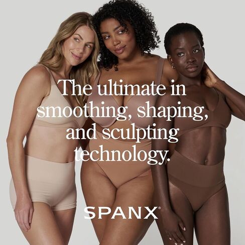 SPANX Bra-Llelujah حمالة صدر بظهر Racerback مبطنة بشكل خفيف - حمالة صدر مريحة بتغطية كاملة - حمالة صدر تي شيرت للاستخدام اليومي - حمالة صدر بإغلاق أمامي in Kuwait