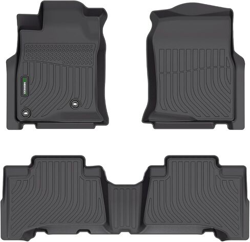 ANBINGO® Floor Mats & Cargo Liner Custom for Buick Enclave 2018-2024 FWD | Essence FWD & AWD | Premium FWD & AWD | Avenir FWD & AWD, 2018 Enclave Base FWD, 2nd Row Bucket Seats, Full Mats in Saudi Arabia