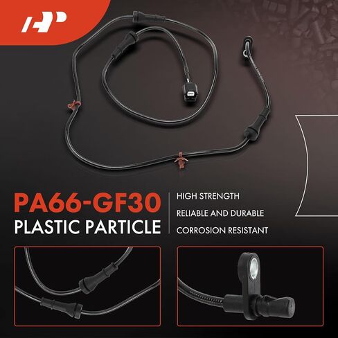 A-Premium ABS Wheel Speed Sensor Compatible with Nissan Models - NV200 2013-2019, L4 2.0L, Van - Rear Driver and Passenger Side, 2-PC Set, Replace# 47901-3LM0A, 47900-3LM0A in Saudi Arabia