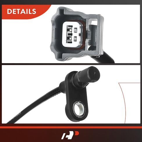 A-Premium ABS Wheel Speed Sensor Compatible with Nissan Models - NV200 2013-2019, L4 2.0L, Van - Rear Driver and Passenger Side, 2-PC Set, Replace# 47901-3LM0A, 47900-3LM0A in Saudi Arabia
