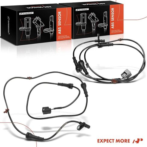 A-Premium ABS Wheel Speed Sensor Compatible with Nissan Models - NV200 2013-2019, L4 2.0L, Van - Rear Driver and Passenger Side, 2-PC Set, Replace# 47901-3LM0A, 47900-3LM0A in Saudi Arabia