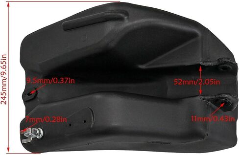 RedCap Gas Tank for 110cc 125cc 150cc 200cc RedCat VX Baja 90 Roketa Yamoto 250cc Quad Four Wheeler ATV in Saudi Arabia