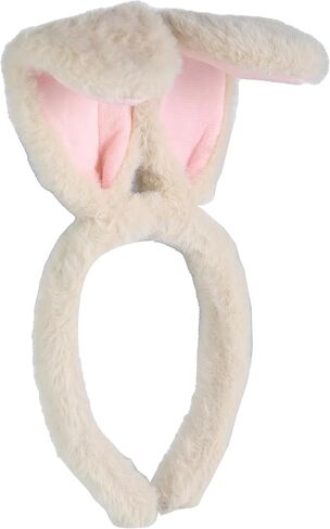 Bunny Ears Headband,Easter Plush Easter Rabbit Ears,Bunny Cosplay Costume Accessories for Kids and Adults in Saudi Arabia