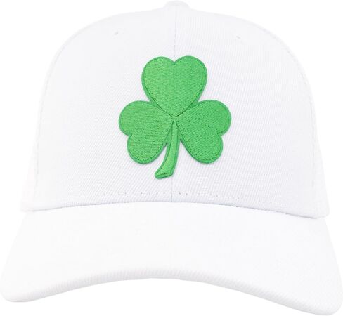 St Patricks Day Shamrock Hat for Men Women Green Clover Hats Baseball Caps Decor Accessories in Saudi Arabia