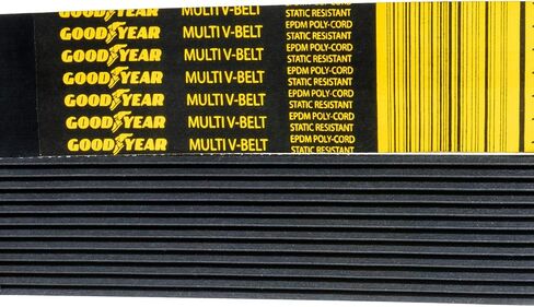 Goodyear Belts 1120525 Serpentine Belt, 12-Rib, 52.5" Length in Saudi Arabia