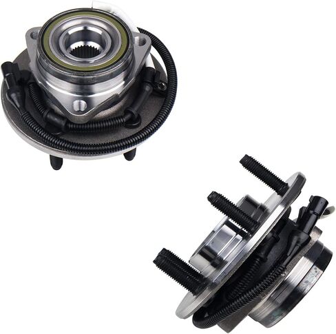 KUSATEC 515029 Front Wheel Bearing Hub Assembly 2-Pack for Ford F-150 2000 2001 2002 2003 2004/ Heritage 2004, 5 Lug Bolts w/ABS in Saudi Arabia