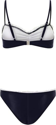 نساء مثير 2 قطعة بيكيني مجموعة الدانتيل المثلث المثلث القوس التعادل بدلة السباحة مثير ملابس السباحة الصيف in Kuwait