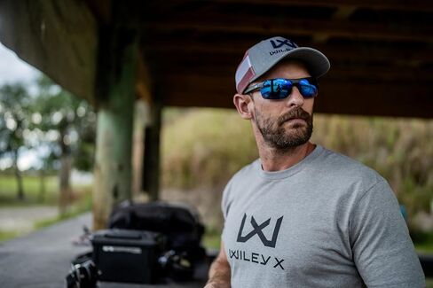 Wiley X WX Prime Sunglasses Safety Glasses for Men Shatterproof UV Eye Protection for Combat and Shooting Captivate Polarized Blue Mirror Lenses Gloss Crystal Grey Frames in Saudi Arabia