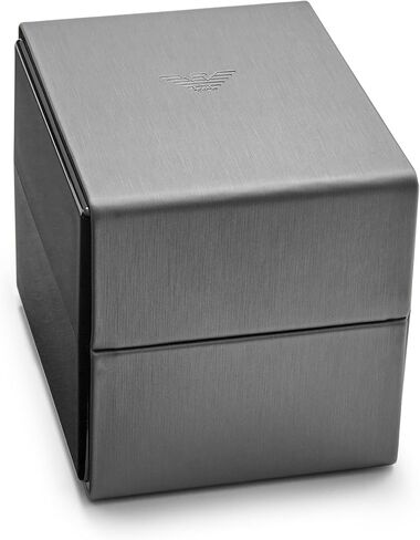 Emporio Armani Men's Chronograph Silver and Gold Two-Tone Stainless Steel Bracelet Watch (Model: AR11606) in Kuwait