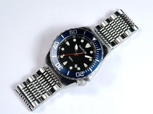 Seahorse Dive Watch,1000m Auotmatic Diver Watches,Big 45mm Watch Men in Kuwait