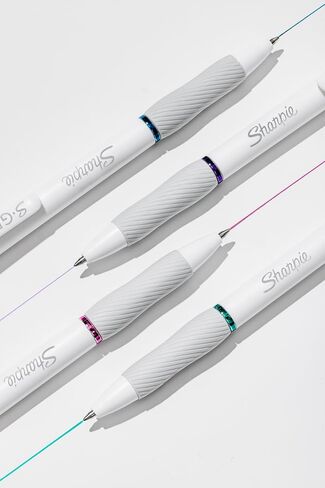 أقلام Sharpie S-Gel ، أقلام هلام برميل ، جسم بيرل أبيض ، نقطة متوسطة (0.7 مم) ، ألوان حبر جريئة ، 12 عددًا in Kuwait
