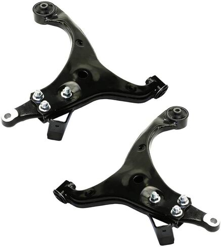 AutoShack Complete Set of Front Lower Control Arms for 2006-2010 Kia Optima 2007-2010 Rondo Magentis 2.4L 2.7L V6 FWD | 2-Pcs ASCA757677 in Saudi Arabia