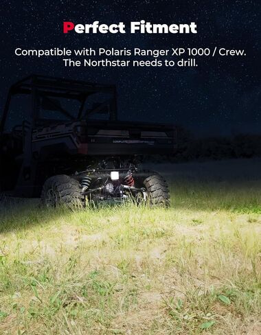 مصباح احتياطي KEMIMOTO متوافق مع Ranger XP 1000، مجموعة إضاءة LED خلفية عكسية 27 وات سهلة التركيب متوافقة مع 2018-2024 Polaris Ranger 1000 XP/Ranger 1000 XP Crew، 4.2 × 4.2 بوصة in Saudi Arabia