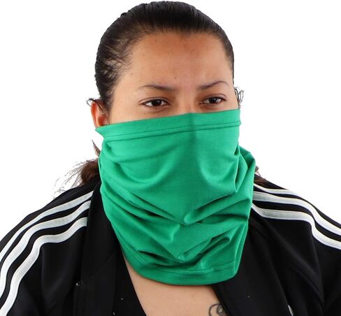 USA Made Cotton Neck Gaiter Face Mask Bandana Tube Scarf - Set of 3 in Kuwait