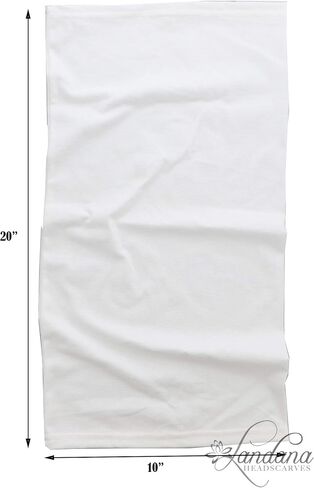 USA Made Cotton Neck Gaiter Face Mask Bandana Tube Scarf - Set of 3 in Kuwait