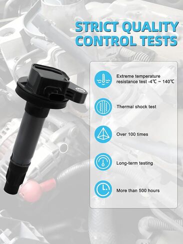 Set Of 6 UF823 Ignition Coil Pack (3.5L 3.7L) 2016-2020 For Ford Edge Explorer F150 Flex Mustang Police Taurus Transit,For Lincoln Confinental MKT MKX, Replace # SKIC508 DG563 in Saudi Arabia