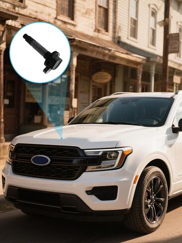 Set Of 6 UF823 Ignition Coil Pack (3.5L 3.7L) 2016-2020 For Ford Edge Explorer F150 Flex Mustang Police Taurus Transit,For Lincoln Confinental MKT MKX, Replace # SKIC508 DG563 in Saudi Arabia
