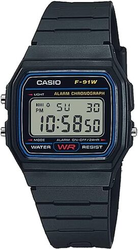 New Casio F91 Digital Alarm Sports Watch F91W-1 in Saudi Arabia