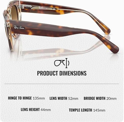 Ray-Ban RB2286 DOREEN Square Shaped Sunglasses for Men & Women with Official RAYBAN Eyewear Kit in Kuwait