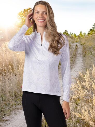 Terry Sunblocker Womens Long Sleeve Cycling Jersey Bike Apparel Moisture Wicking Upf 50+ Sun Top ، العادية و Plus in Saudi Arabia