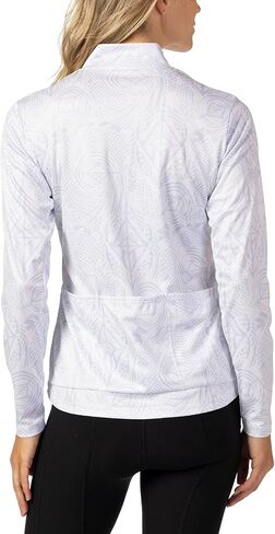 Terry Sunblocker Womens Long Sleeve Cycling Jersey Bike Apparel Moisture Wicking Upf 50+ Sun Top ، العادية و Plus in Saudi Arabia