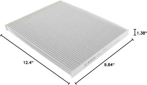 BOSCH P3951WS Workshop Cabin Air Filter - Compatible with Select Ford Edge, Fusion, Police Responder Hybrid, SSV Plug-In Hybrid; Lincoln Continental; MKX, MKZ in Saudi Arabia