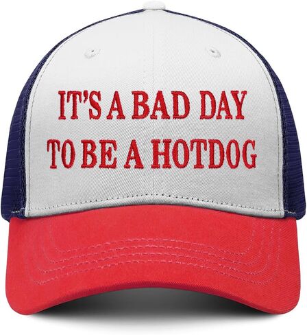 إنه يوم سيء ليكون قبعة قبعة Hotdog مطرزة قبعة snapback in Kuwait