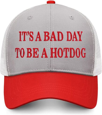 إنه يوم سيء ليكون قبعة قبعة Hotdog مطرزة قبعة snapback in Kuwait