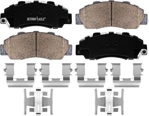 Detroit Axle - مجموعة الفرامل الأمامية لـ 3.0L 1998-2002 Honda Accord Replacement Brake Rotors Pads Ceramic Brakes 1998 1999 2000 2001 in Saudi Arabia