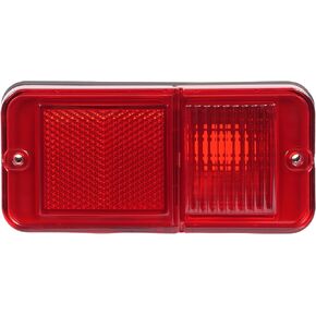 HECASA LED Rear Side Marker Lights for 1968-1972 Chevy/GMC C/K Truck/Suburban, Red Lens, 2Pcs (Driver & Passenger Side) - Replacement for CT26713/0849633 in Kuwait