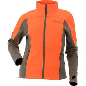 DSG Outerwear Upland Zip Up, Blaze Orange/Stone in Saudi Arabia