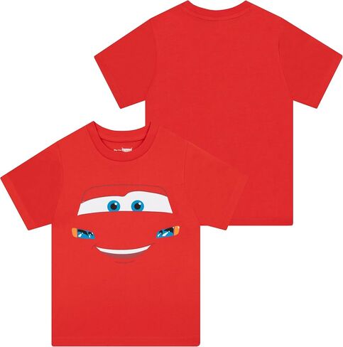 Disney Cars Shirt | Lightning McQueen Tshirt | Cars Boys T-Shirts | Boys' T-Shirts Pack of Two in Saudi Arabia