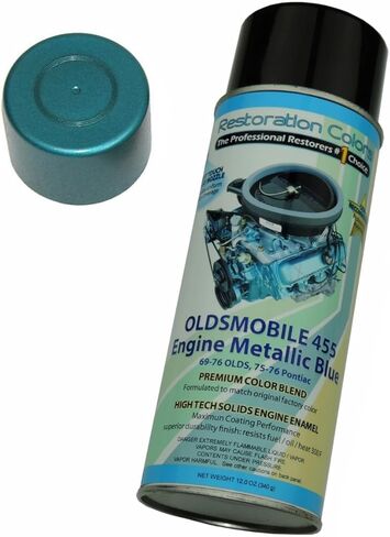 Inline Tube Compatible with 1970-75 Oldsmobile 1975 Pontiac V8 Engine Paint 1pc in Saudi Arabia