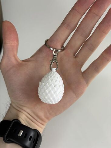 حالة سلسلة مفاتيح مجوهرات مجوهرات Dragon Egg Travel ، حاوية حامل حلقة التخزين المخفية مع فتحة سلسة ، منظم المجوهرات الصغيرة المحمولة (Galaxy Blue) in Saudi Arabia