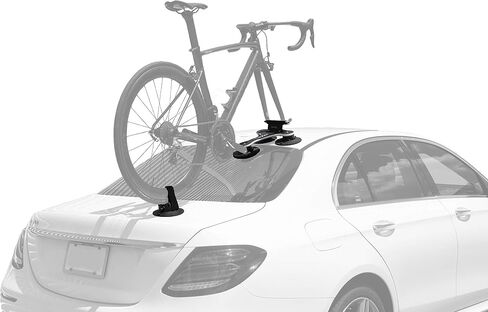 Seasucker Talon Single Bike Rack للسيارات - الولايات المتحدة الأمريكية مصنوعة على رفوف - سيارات الدفع الرباعي ، سيدان ، هاتشباك ، RV ، BMW ، هوندا ، تسلا ، مازدا وكل سيارة أخرى - لا يوجد حبل ، آمن بنسبة 100 ٪ ، أضرار الصفر ، حاملة سفر صديقة للسفر in Kuwait