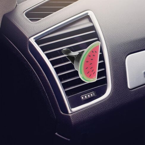 2 Pcs Car Air Vent Clips, Watermelon Air Freshener Clips for Car Interior Decorations, Aroma Perfume Clips for Car Air Vent in Saudi Arabia