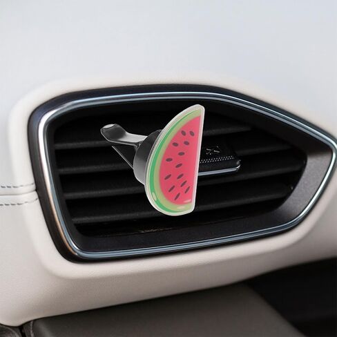 2 Pcs Car Air Vent Clips, Watermelon Air Freshener Clips for Car Interior Decorations, Aroma Perfume Clips for Car Air Vent in Saudi Arabia