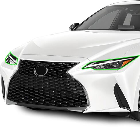 تصاميم Bogar Tech تصاميم أدوات Light Head Light Ppf الكاملة المتوافقة مع لكزس هي 2021-2025 ، صدرية صافية in Saudi Arabia
